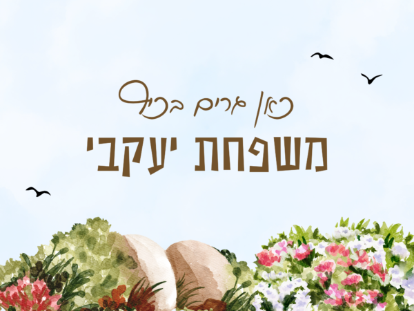 ⁦מגנט לדלת - דגם 'צבעי מים'⁩ – תמונה ⁦2⁩